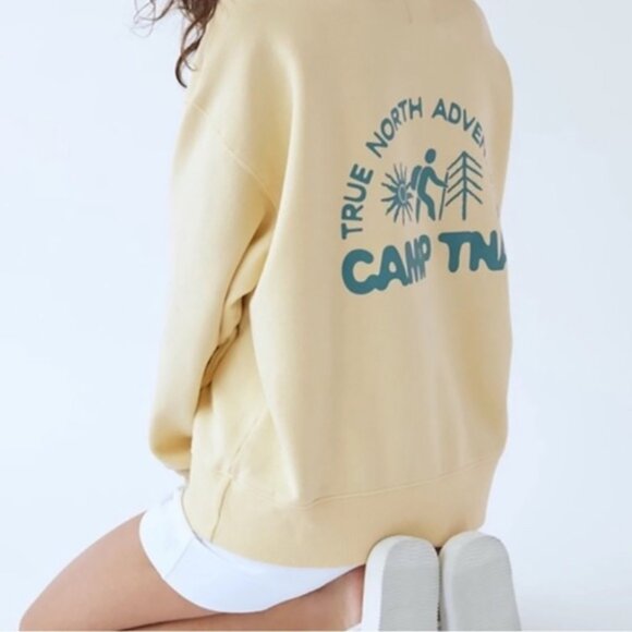 TNA Tops - Cozy fleece - camp crewneck